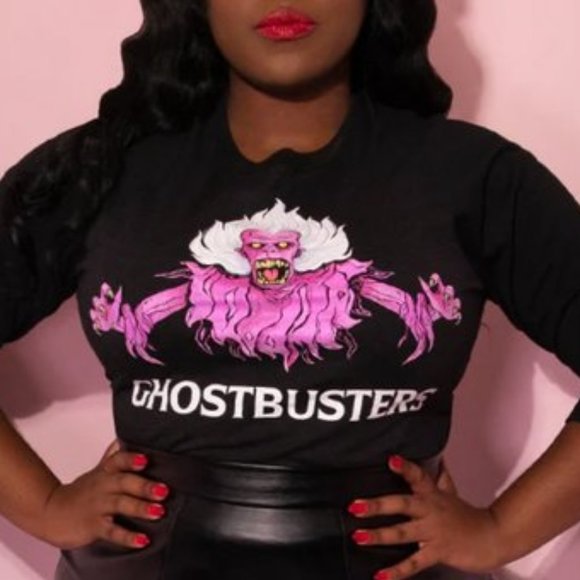 BNWT Micheline Pitt Ghostbusters T-Shirt - Picture 1 of 3